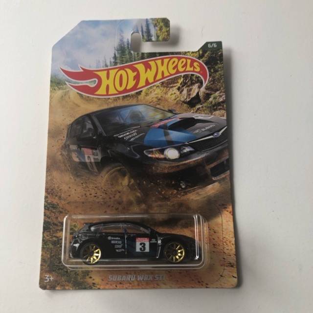 HW Subaru WRX STI No 6