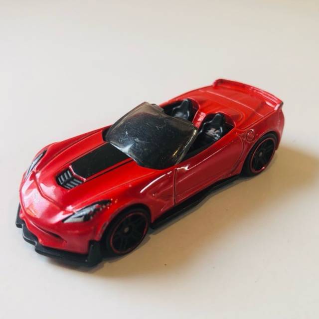 HL Corvette C7 Z06 Convertible Red 2017 Mala...