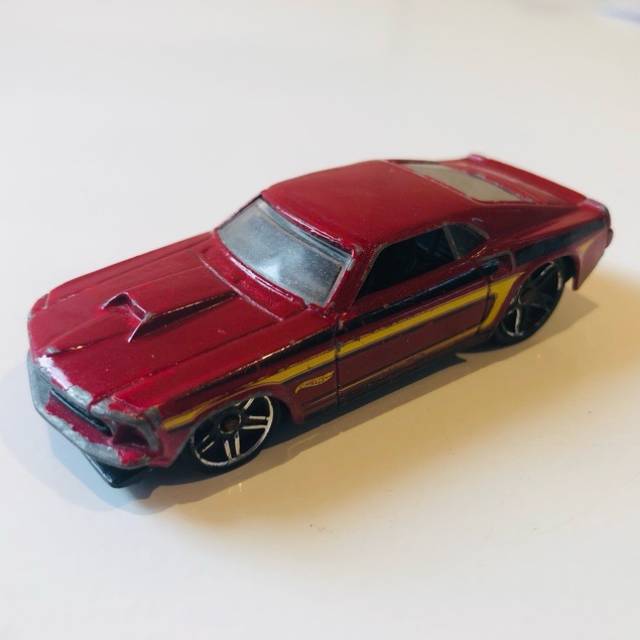 HL 1969 Ford Mustang Maroon K6136 Thailand