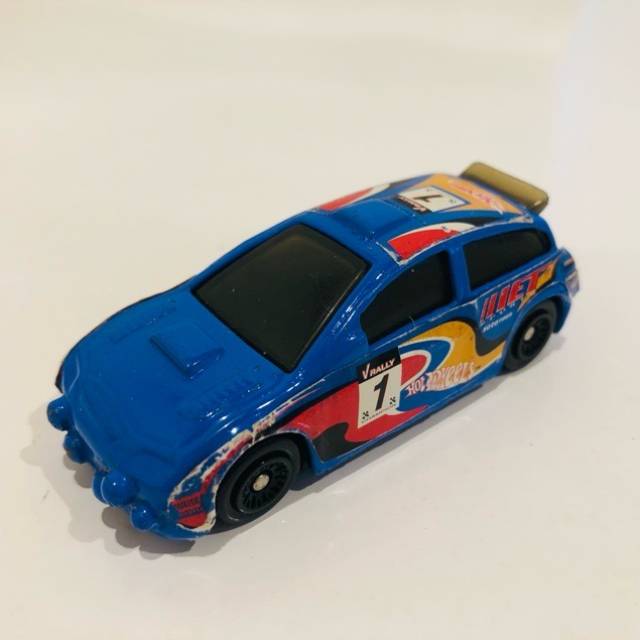 HL McDonalds 2002 Blue Rally Car