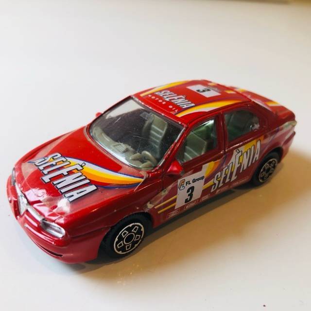 Burago Alfa Romeo 156 Red 143 Italy