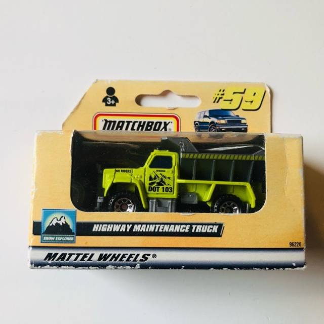 MB Highway Maintenance Truck No 59 1999