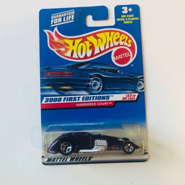HW Hammered Coupe Purple 2000 First Editions...