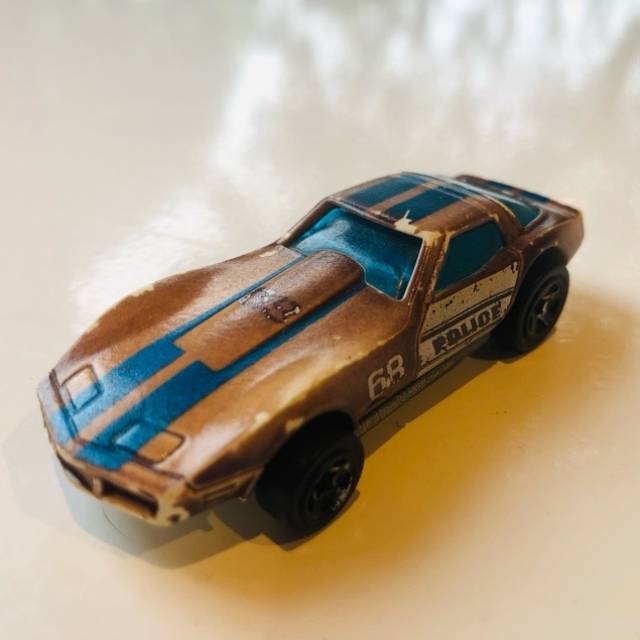 HL Corvette Stingray 1975 Police Gold Thailand