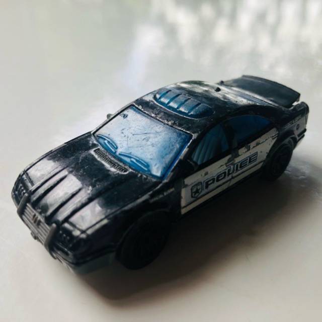 MB Police Car 2001 Black White