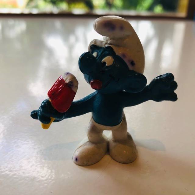 Ice Lolly Smurf SCHLEIGH 1978 Hong Kong