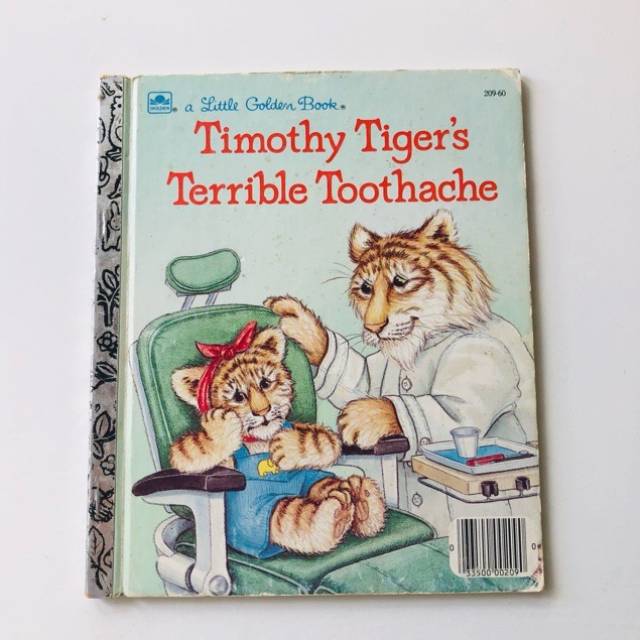 Golden Book Timothy Tiger’s Terrible Tooth...