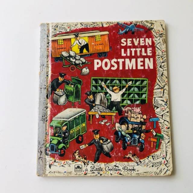 Golden Book Seven Little POSTMEN