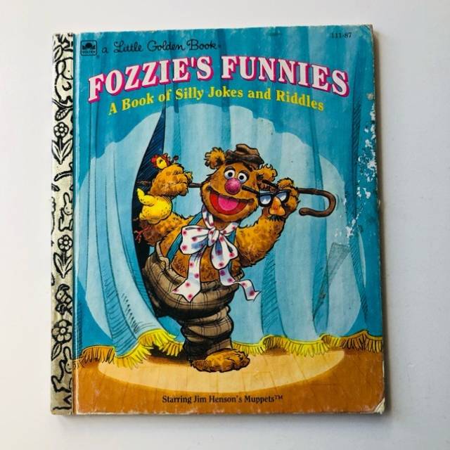 Golden Book Fozzie’s Funnies