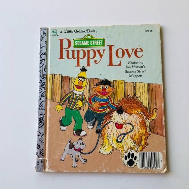 Golden Book Puppy Love Sesame Street
