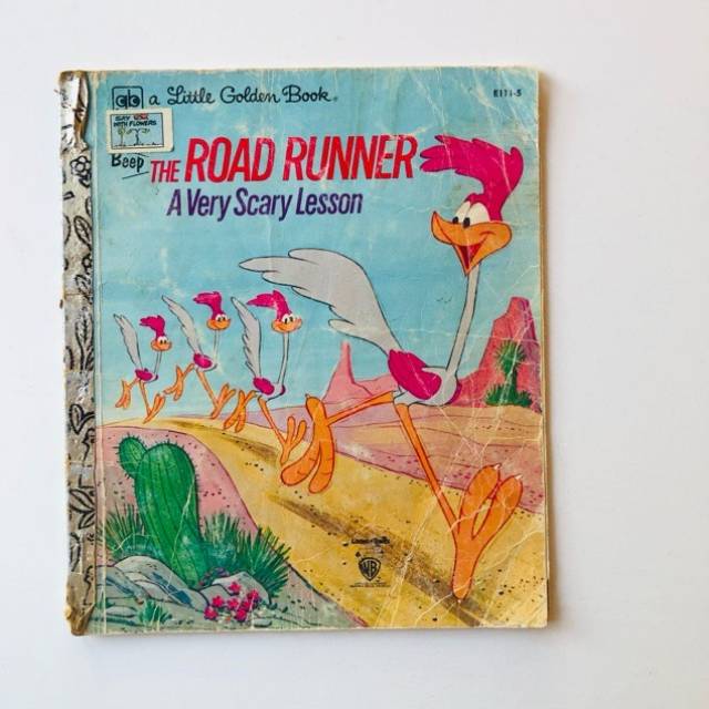 Golden Book The Road Runner A Very Scary Les...