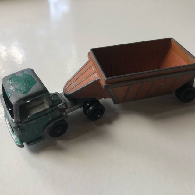 Fun Ho Tractor Sand Dumper Trailer Orange Gr...
