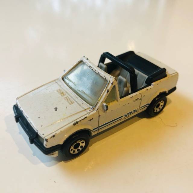 MB Ford Escort Cabriolet White 1985