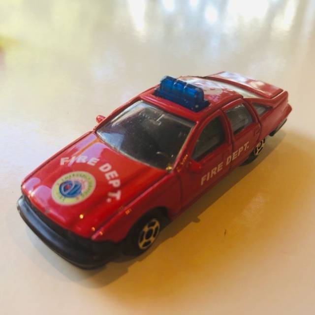 Welly Fire Dept Car No 98389 Red