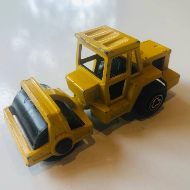 Majorette Road Roller No 226 Yellow