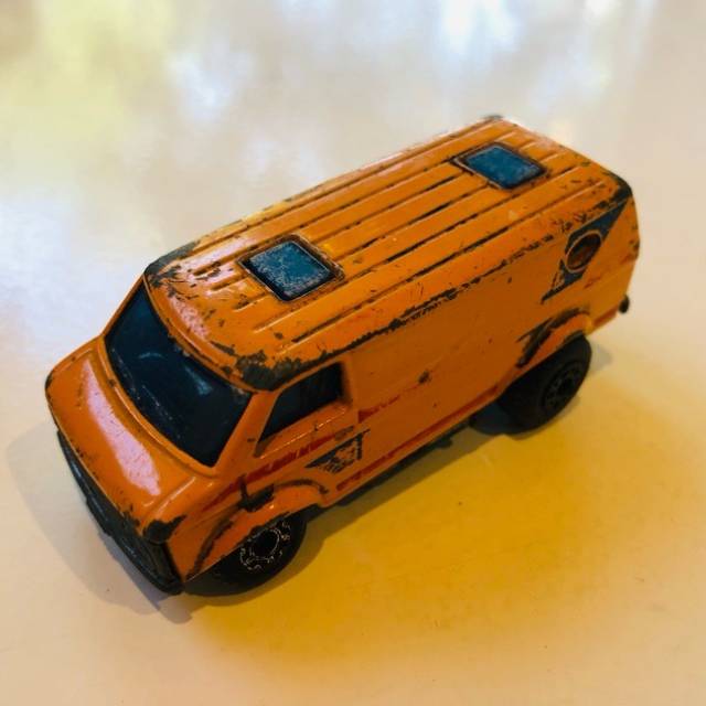 MB Superfast Chevy Van No 68 Yellow 1978
