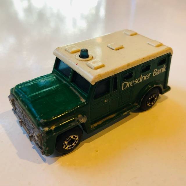 MB Superfast Armored Truck Green