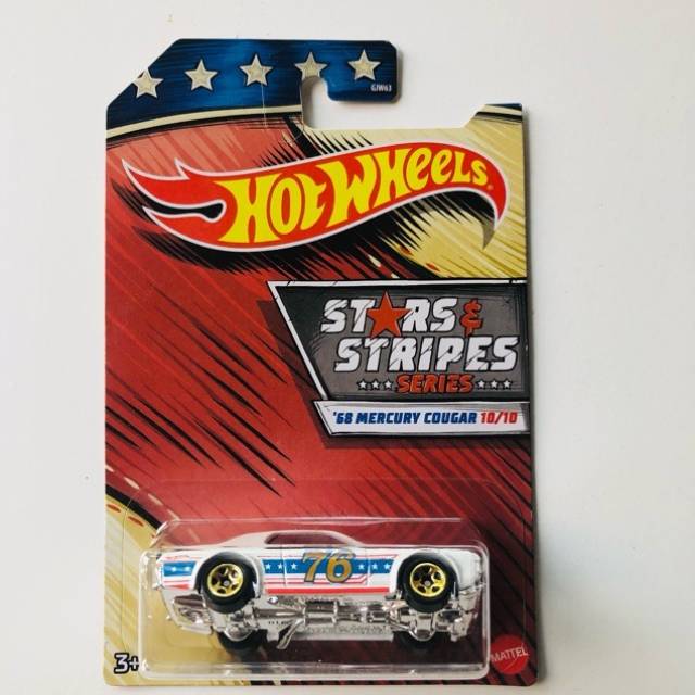 HW ‘68 Mercury Cougar Stars Stripes No 10