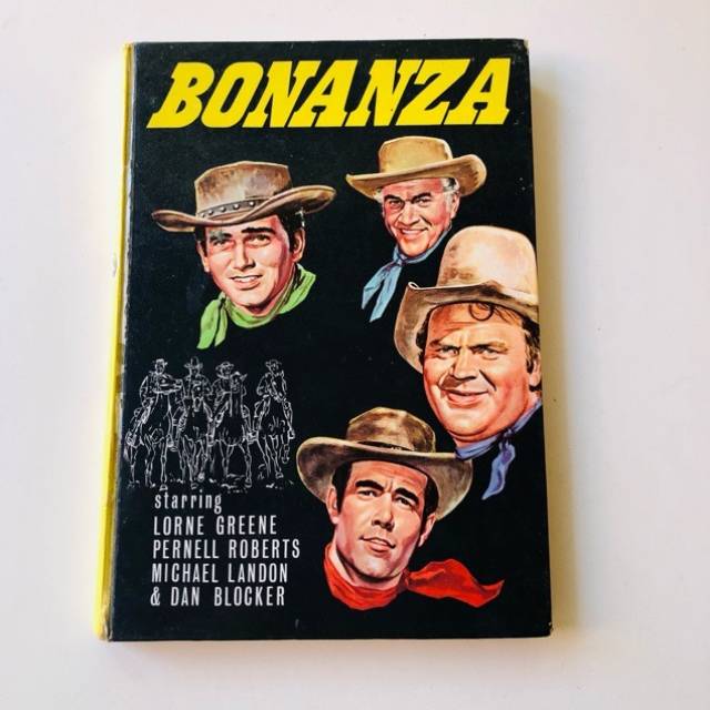 Bonanza Annual Vintage 1964 Hardback Comic B...