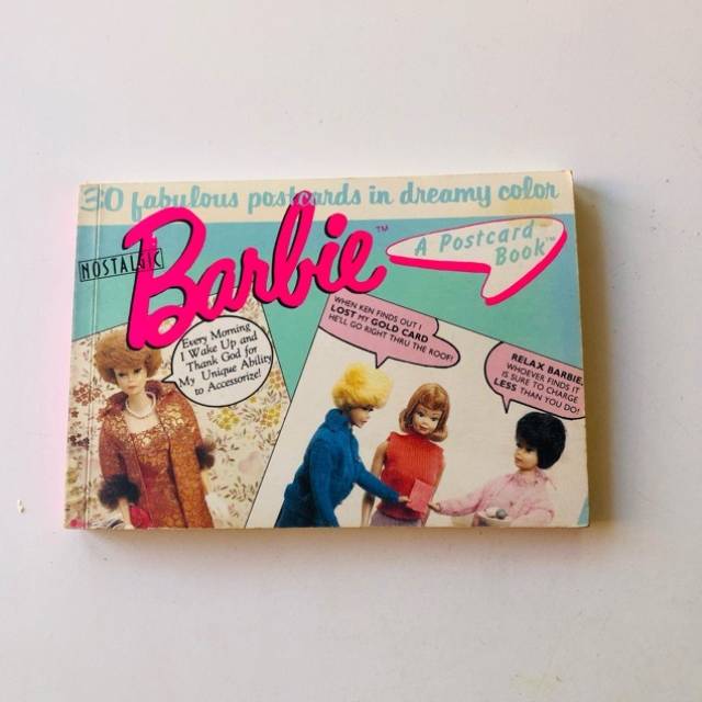 Barbie Nostalgic Barbie A Postcard Book (PAM)
