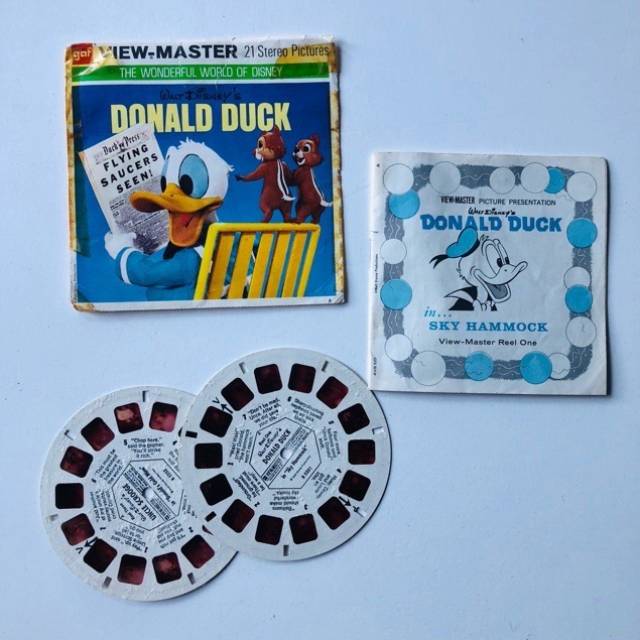VINTAGE WALT DISNEY VIEW MASTER DONALD DUCK...