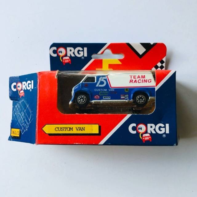 Corgi Custom Van -Team Racing J611 (PAM)