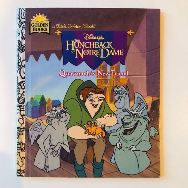 Golden Book The Hunchback of Notre Dame Quas...