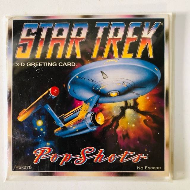 Star Trek 3D Pop Shots Greeting Card Birthda...