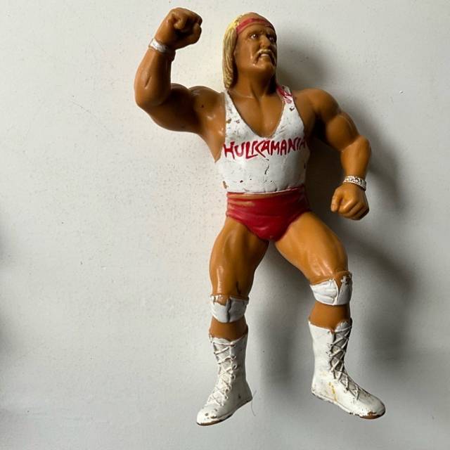 WWF 1988 Hulk Hogan White Shirt LJN Series -...