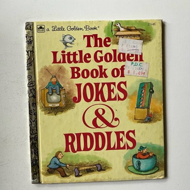 Golden Book - The little Golden Book of JOKE...