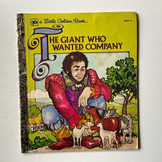 Golden Book - The Giant Who Wanted Company E...
