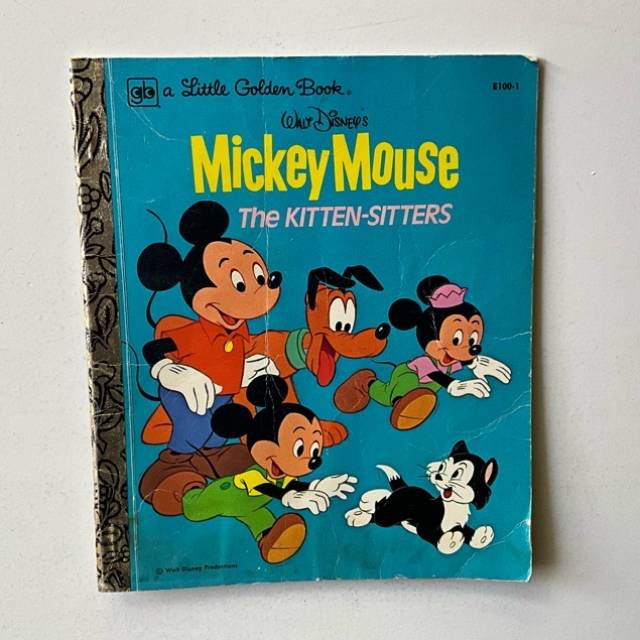 Golden Book - Walt Disney’s Mickey Mouse T...