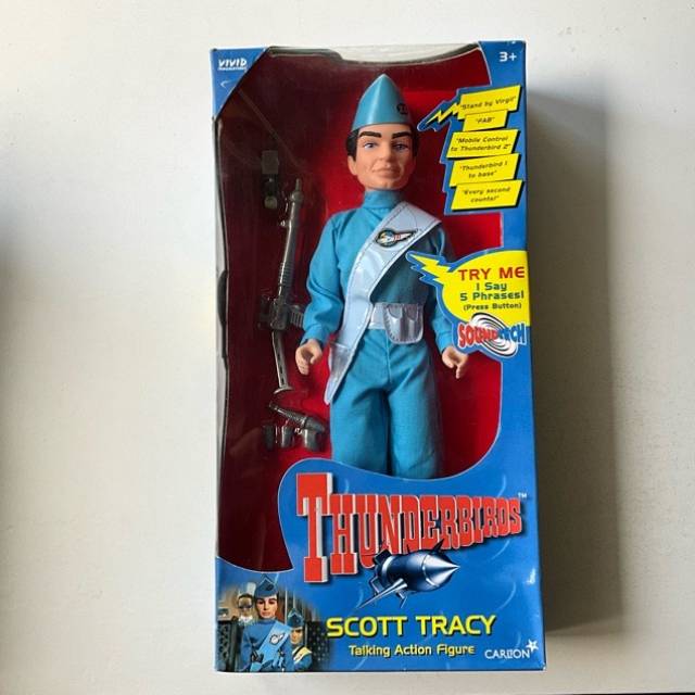 THUNDERBIRDS - Scott Tracy Talking Action Fi...