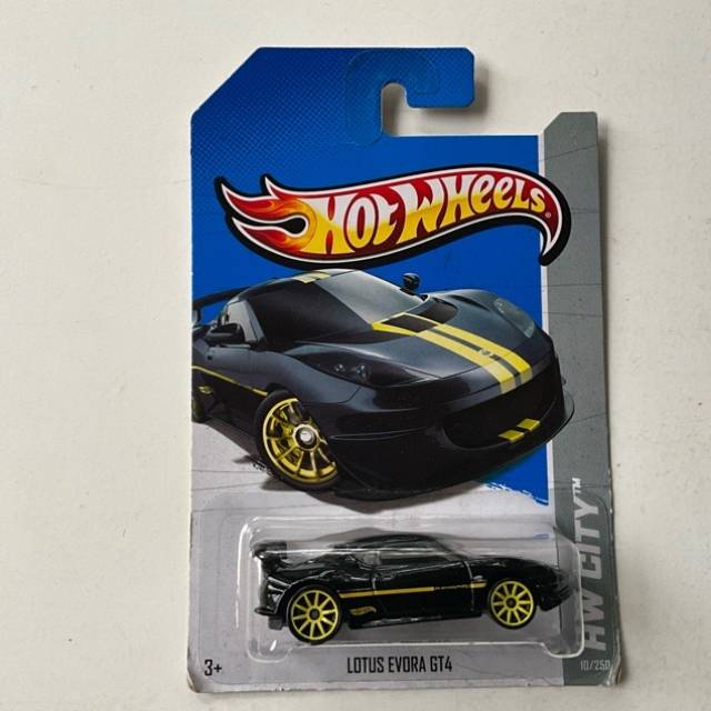 HW Lotus Evora GT4 Black HW CITY No 10