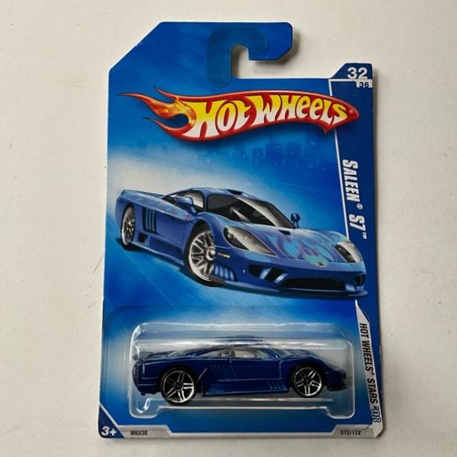 HW Saleen S7 Blue HOT WHEELS STARS No 72