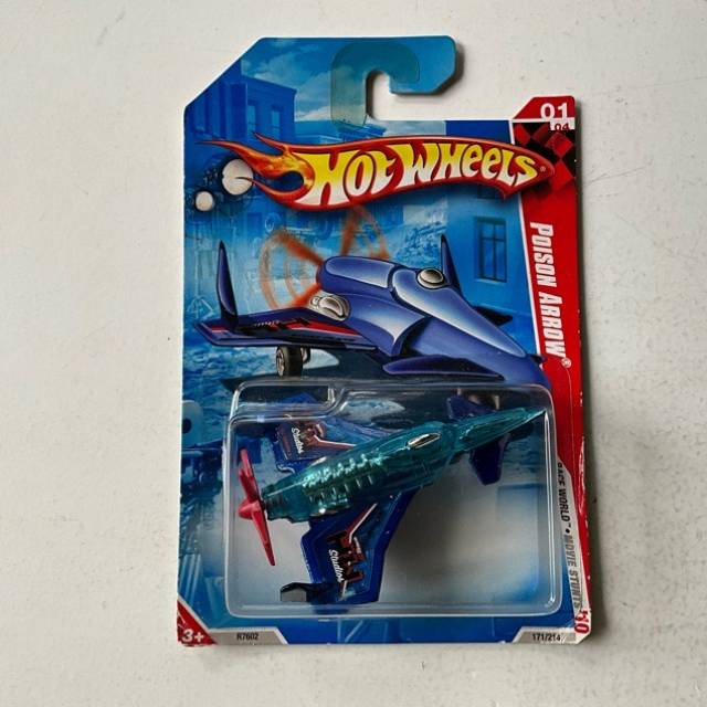 HW Poison Arrow Blue RACE WORLD MOVIE STUNTS...