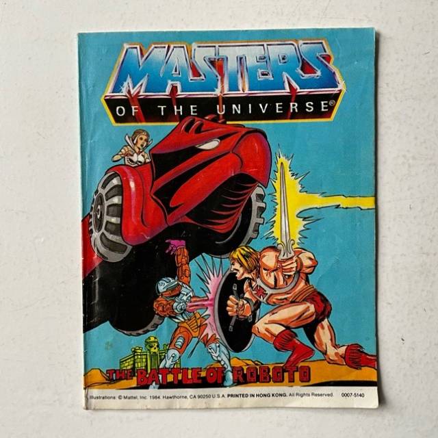 Masters of the Universe (MOTU) Mini Comic -...