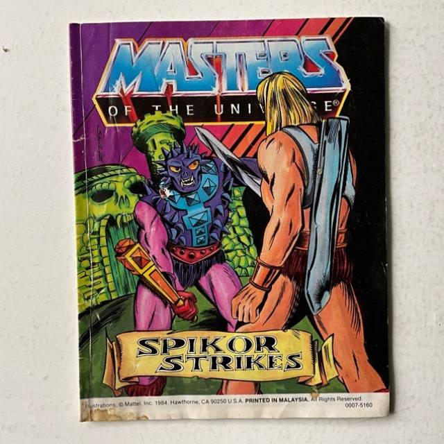 Masters of the Universe (MOTU) Mini Comic -...