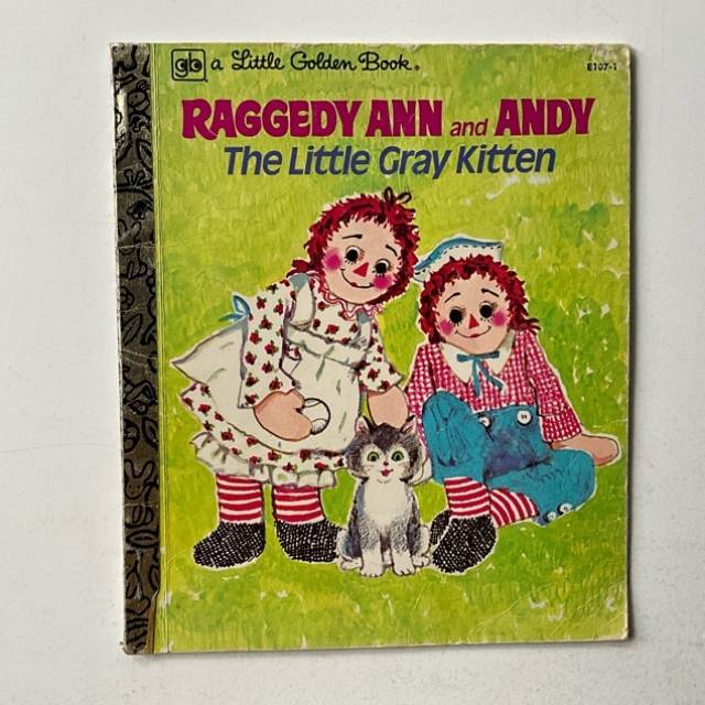 Golden Book - RAGGEDY ANN and ANDY The Littl...