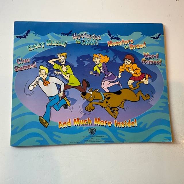 SCOOBY-DOO! Activity Tablet 2006 Hanna-Barbara