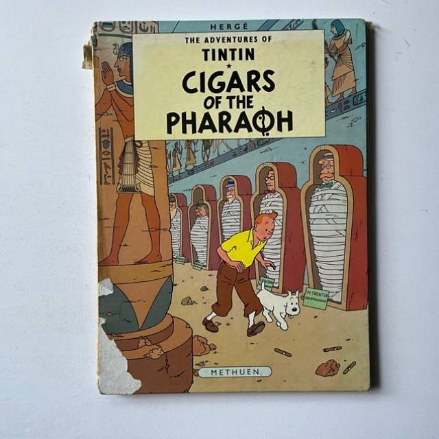 The Adventures of TIN TIN CIGARS OF THE PHAR...