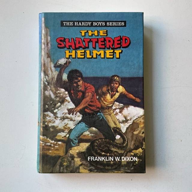 THE HARDY BOYS SERIES - THE SHATTERED HELMET...