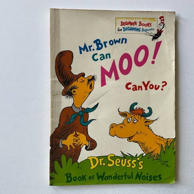 Mr.Brown Can MOO! Can You? Dr.Seuss 1971