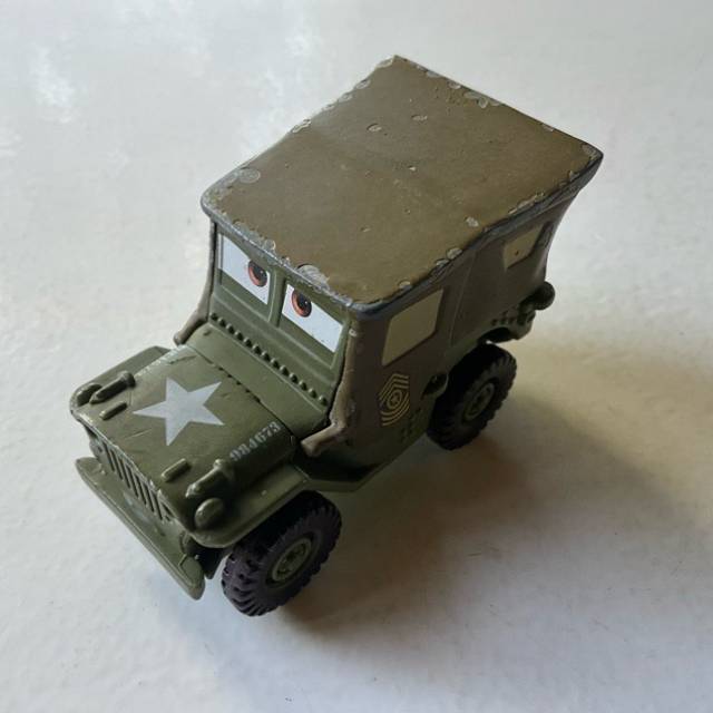Disney Cars Pixar - Sarge Jeep BDX15