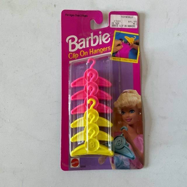 Mattel 1994 Barbie 65008 Pink And Yellow Cli...