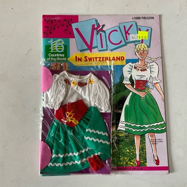 The Adventures Of Vicky IN SWITZERLAND Issue...