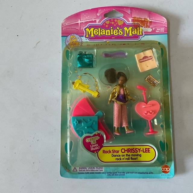 1996 CAP Melanies Mall figure doll - Rock St...