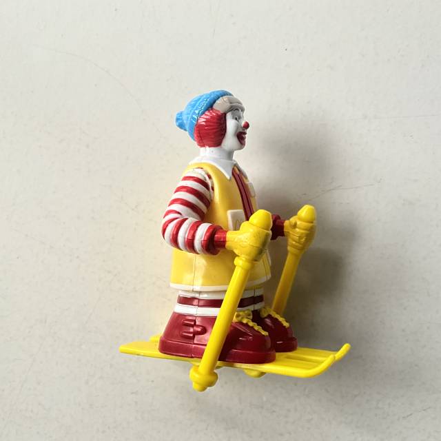 McDonalds Happy Meal Ronald McDonald Skiing...