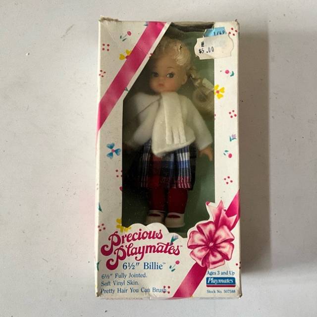 Precious Playmates Billie Doll Blonde Jointe...