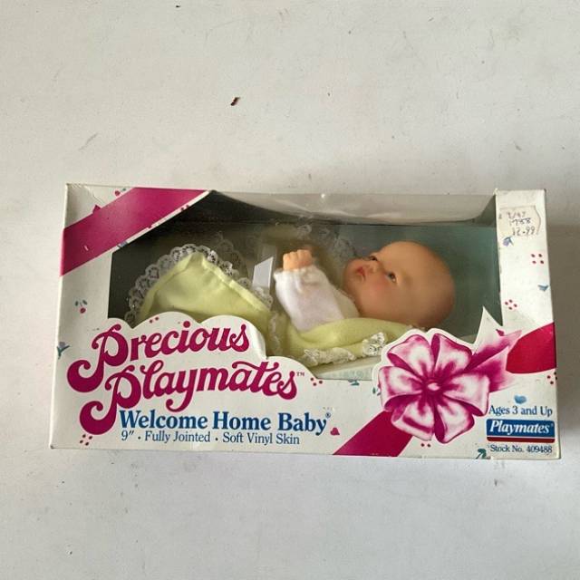 1987 Precious Playmates Welcome Home Baby Do...